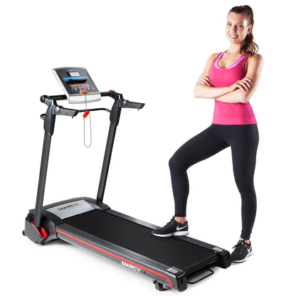Electric Running Exercise Treadmill, Black, 245 Lb